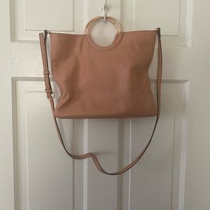 Rose Gold Handle Crossbody Purse